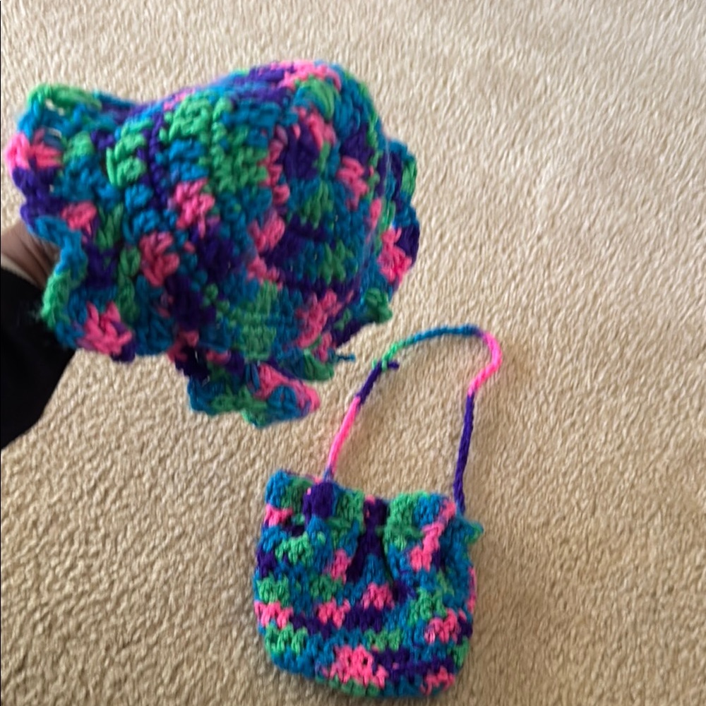 Hand Crafted Kids Matching Set - Multicolor